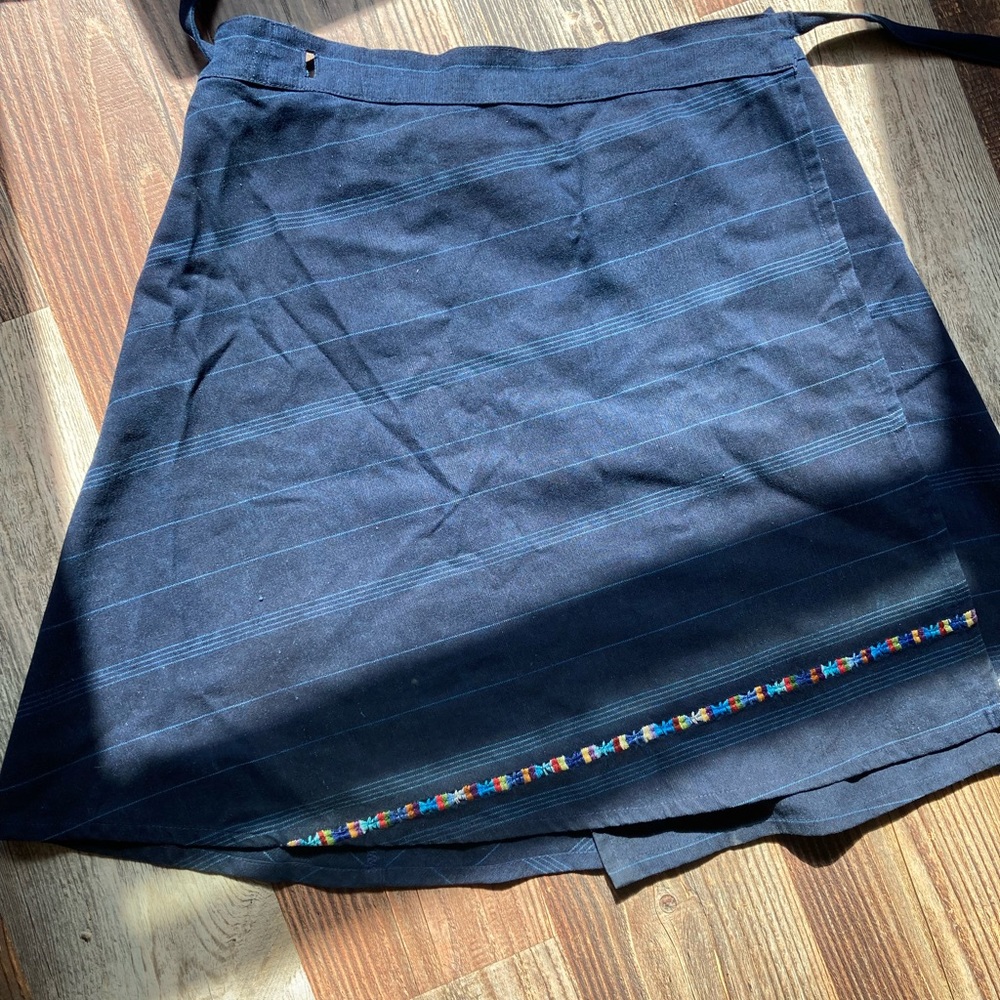 Guatemalan wrap skirt
